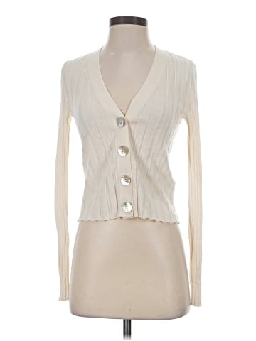 Madewell Ribbed V-Neck Cardigan (view 1)
