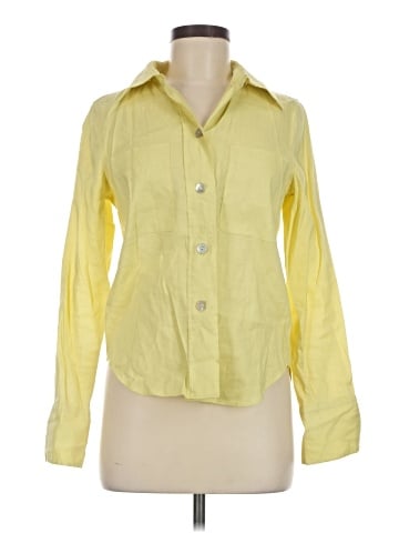 Vince. Long Sleeve Button-Down Shirt (view 1)