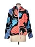 Gorman 100% Recycled Polyester Print Blue Jacket Size 10 - photo 1