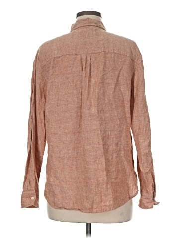 Ann Taylor LOFT Long Sleeve Button-Down Shirt (view 2)