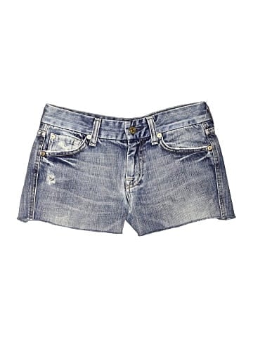 7 For All Mankind Denim Shorts (view 1)