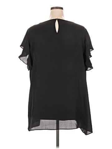 City Chic Short Sleeve Blouse (view 2)