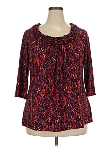 New Directions 3/4 Sleeve Blouse (view 1)