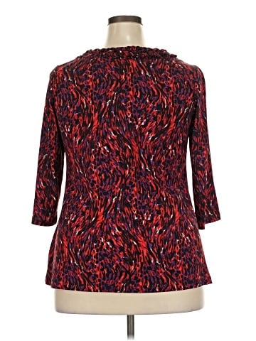 New Directions 3/4 Sleeve Blouse (view 2)