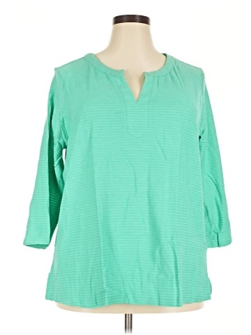 Liz Claiborne 3/4 Sleeve Blouse (view 1)
