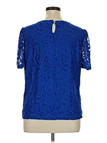 Liz Claiborne Short Sleeve Blouse (view 2)
