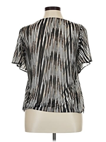 Liz Claiborne Short Sleeve Blouse (view 2)