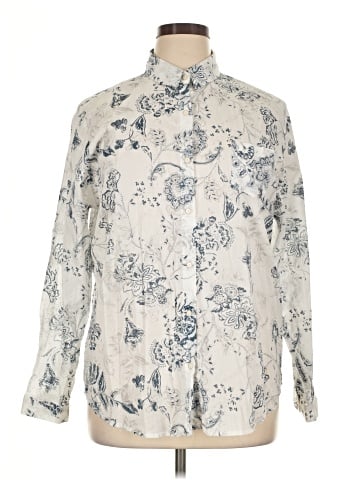 Lilis Closet Long Sleeve Button-Down Shirt (view 1)