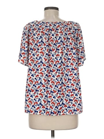 Ann Taylor Short Sleeve Blouse (view 2)
