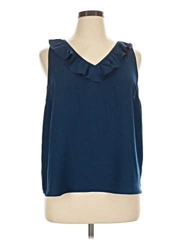LC Lauren Conrad Sleeveless Blouse (view 1)