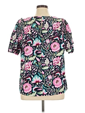 Crown & Ivy Short Sleeve Blouse (view 2)