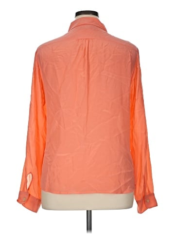 Banana Republic Long Sleeve Silk Top (view 2)