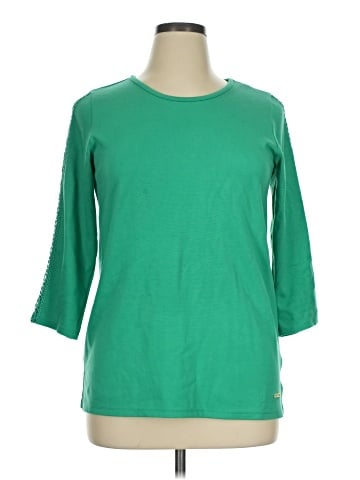 Jones New York Signature 3/4 Sleeve T-Shirt (view 1)