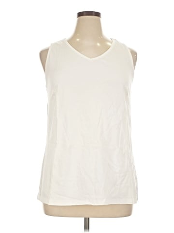 Lands' End Sleeveless T-Shirt (view 1)