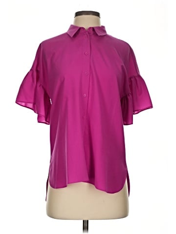 French Connection Short Sleeve Blouse (view 1)