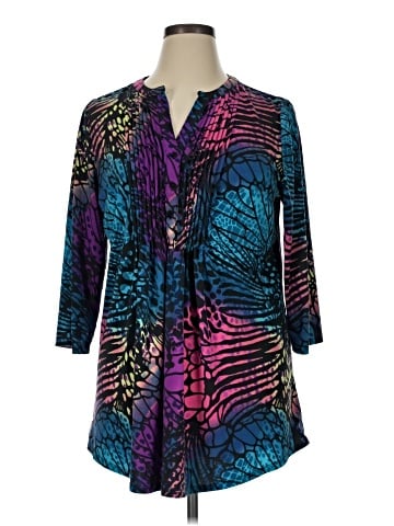 Serengeti 3/4 Sleeve Blouse (view 1)