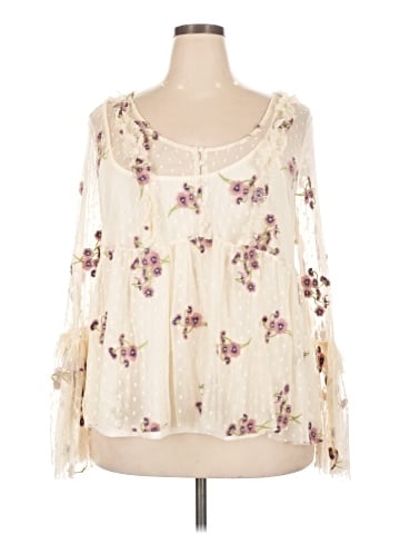 Skylar + Jade Long Sleeve Blouse (view 1)