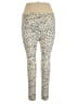 Kensie Animal Print Ivory Active Pants Size XL - photo 2