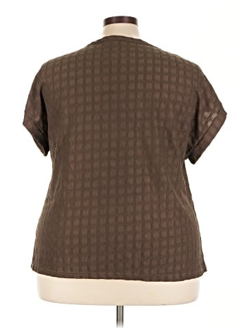 Shein Curve Short Sleeve T-Shirt (view 2)