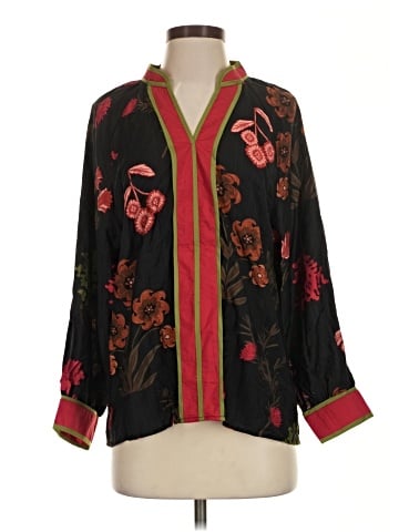 Umgee 3/4 Sleeve Blouse (view 1)