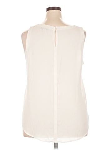 Ann Taylor LOFT Sleeveless T-Shirt (view 2)