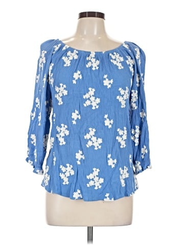 Soft Surroundings 3/4 Sleeve Blouse (view 1)