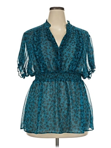Torrid Short Sleeve Blouse (view 1)