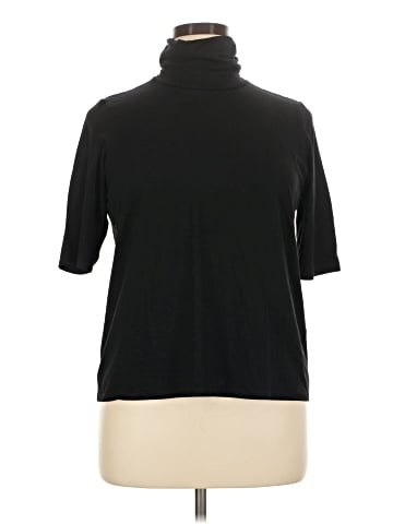 Eileen Fisher Short Sleeve Turtleneck (view 1)