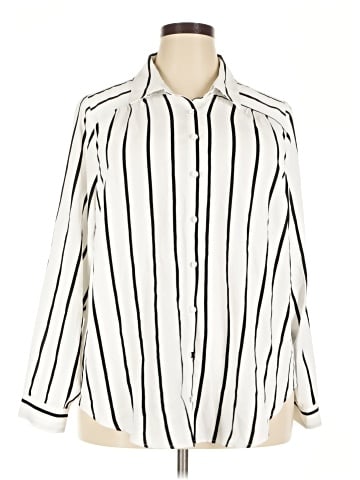 Torrid 3/4 Sleeve Blouse (view 1)