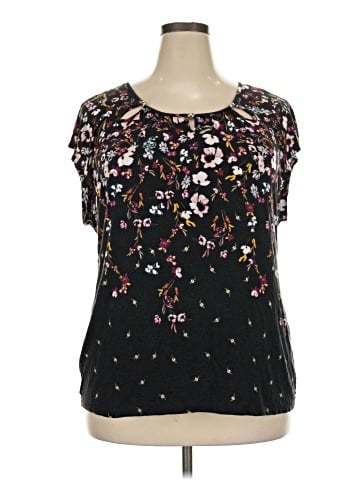 Carmen Carmen Marc Valvo Short Sleeve T-Shirt (view 1)