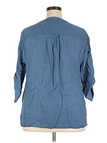 Torrid 3/4 Sleeve Blouse (view 2)