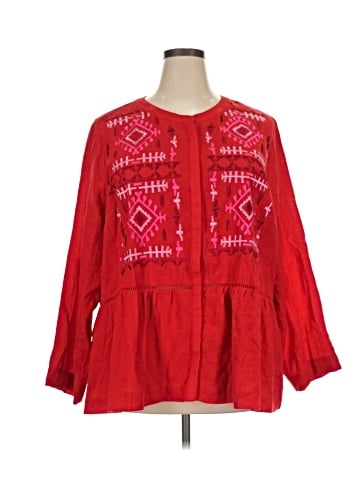 IMAN 3/4 Sleeve Blouse (view 1)