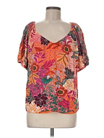 Ann Taylor LOFT Short Sleeve Blouse (view 1)