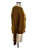 Wilfred 100% Wool Chevron-herringbone Brown Wool Pullover Sweater Size S - photo 4