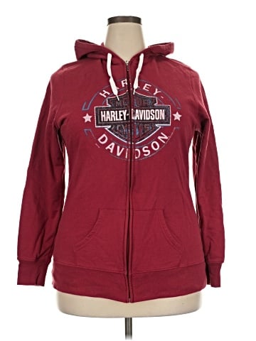 Harley Davidson Zip Up Hoodie (view 1)
