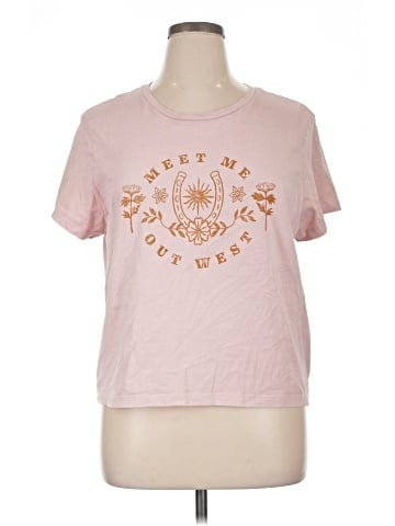 Victoria's Secret Pink Short Sleeve T-Shirt (view 1)