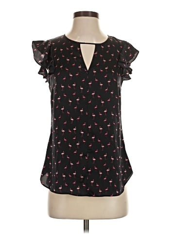 I Heart Ronson Short Sleeve Blouse (view 1)