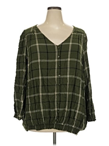 Avenue 3/4 Sleeve Blouse (view 1)