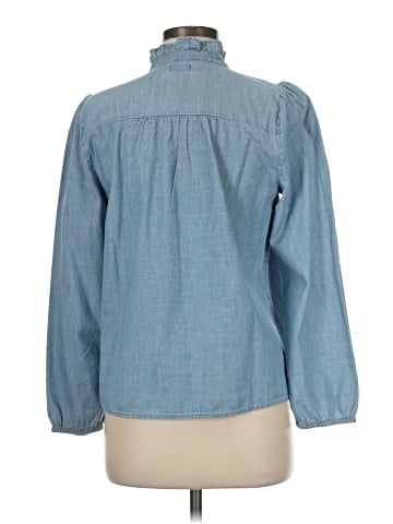 J.Crew Factory Store Long Sleeve Blouse (view 2)