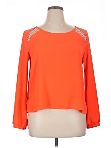 Astr Long Sleeve Blouse (view 1)
