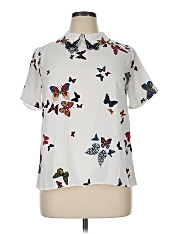 Moon Short Sleeve Blouse (view 1)