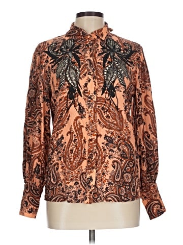 Karen Millen Long Sleeve Blouse (view 1)
