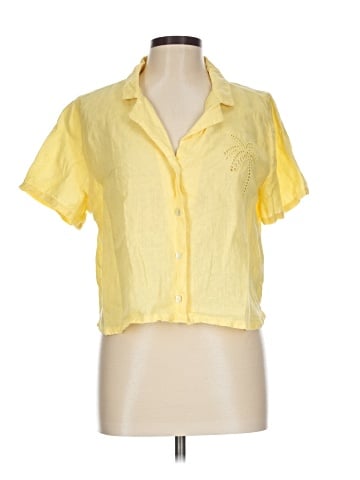 Calypso St. Barth Short Sleeve Blouse (view 1)