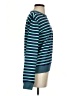 Gap 100% Cotton Stripes Teal Pullover Sweater Size S - photo 4
