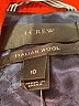 J.Crew Orange Wool Coat Size 10 - photo 6