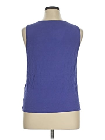 Eileen Fisher Sleeveless T-Shirt (view 2)