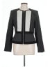 Calvin Klein Houndstooth Black Jacket Size 12 - photo 1