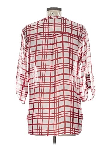 Pink Owl 3/4 Sleeve Blouse (view 2)
