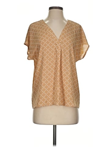 Ann Taylor Short Sleeve Blouse (view 1)