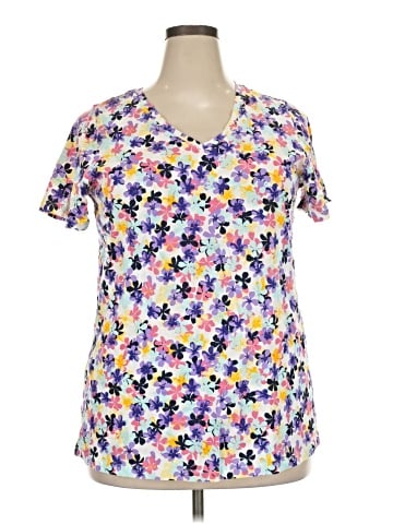 Woman Within Short Sleeve Blouse (view 1)